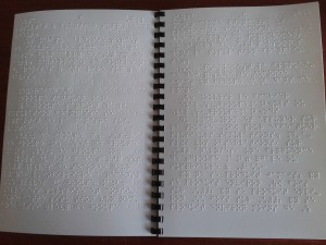 Livre en braille 1    